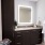 Newly renovated LED bathroom mirror
