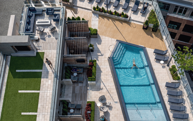 Roof Deck Amenities
