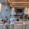 Spacious and well lit lounge located on the upper floors with a view of the city 