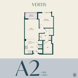 The A2 is the perfect place for you. Find more of our fabulous floorplan options at the link in our bio. Instagram post from @vertisgreenhills on July 13, 2024 12:00:10pm