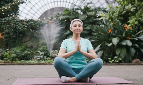 Woman Meditating